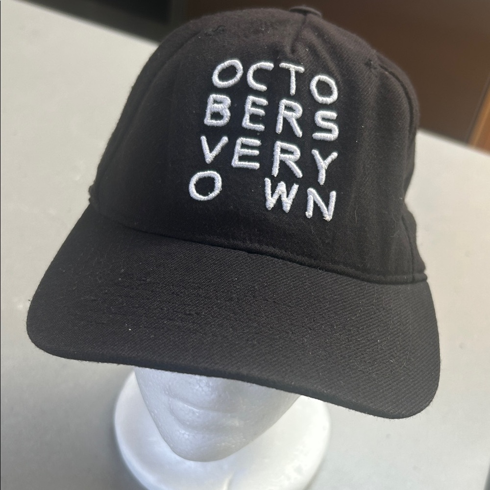October’s Very Own OVO black baseball cap